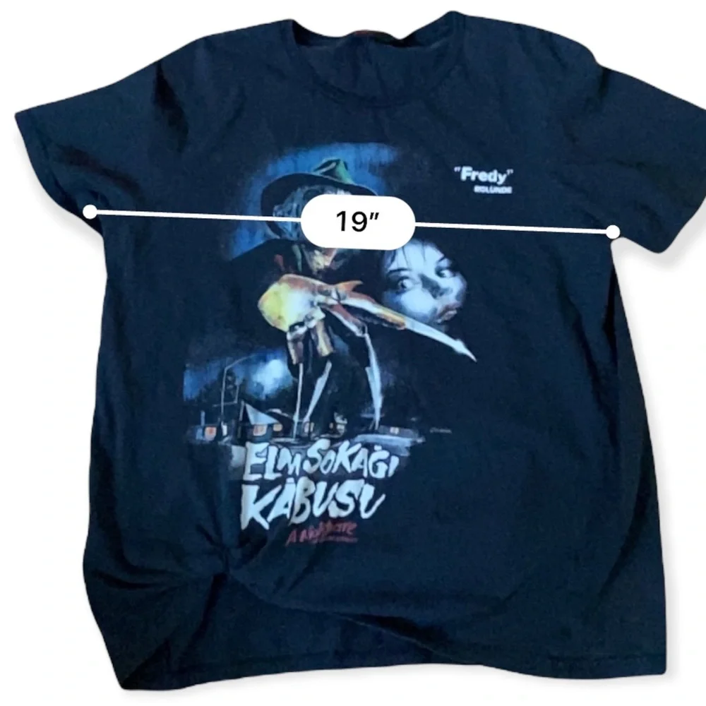 Nightmare on elm street vintage Tee L - Picture 5 of 6